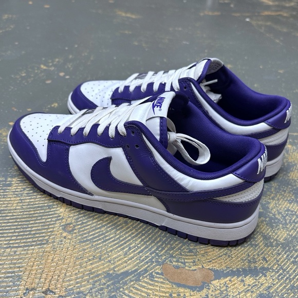 Nike Dunk Low Court Purple DD1391-104 11 White - Picture 5 of 8